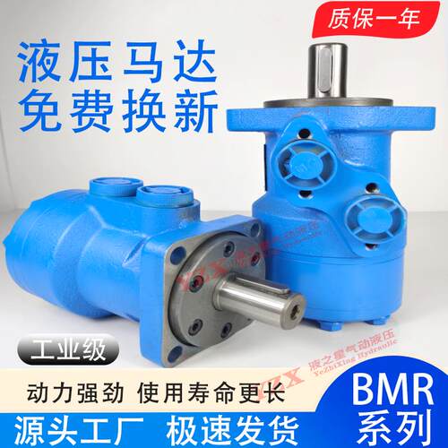 低速大扭矩液压马达BMR-50 80 100 160 315 400模具摆线油马达BM2