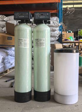 小型全自动软化水备石325英砂设活性炭过滤去子专离用软水化设备