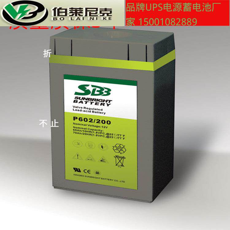 SBB圣豹蓄电池P602/200(2V200AH)移动通信