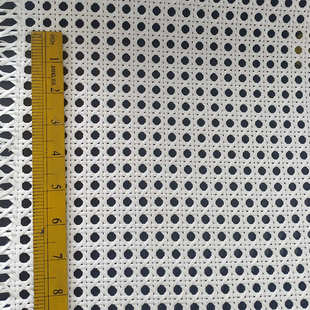 白色30米长 六角眼 八角眼 仿真藤塑料眼笪装修 装饰 家具 工艺品