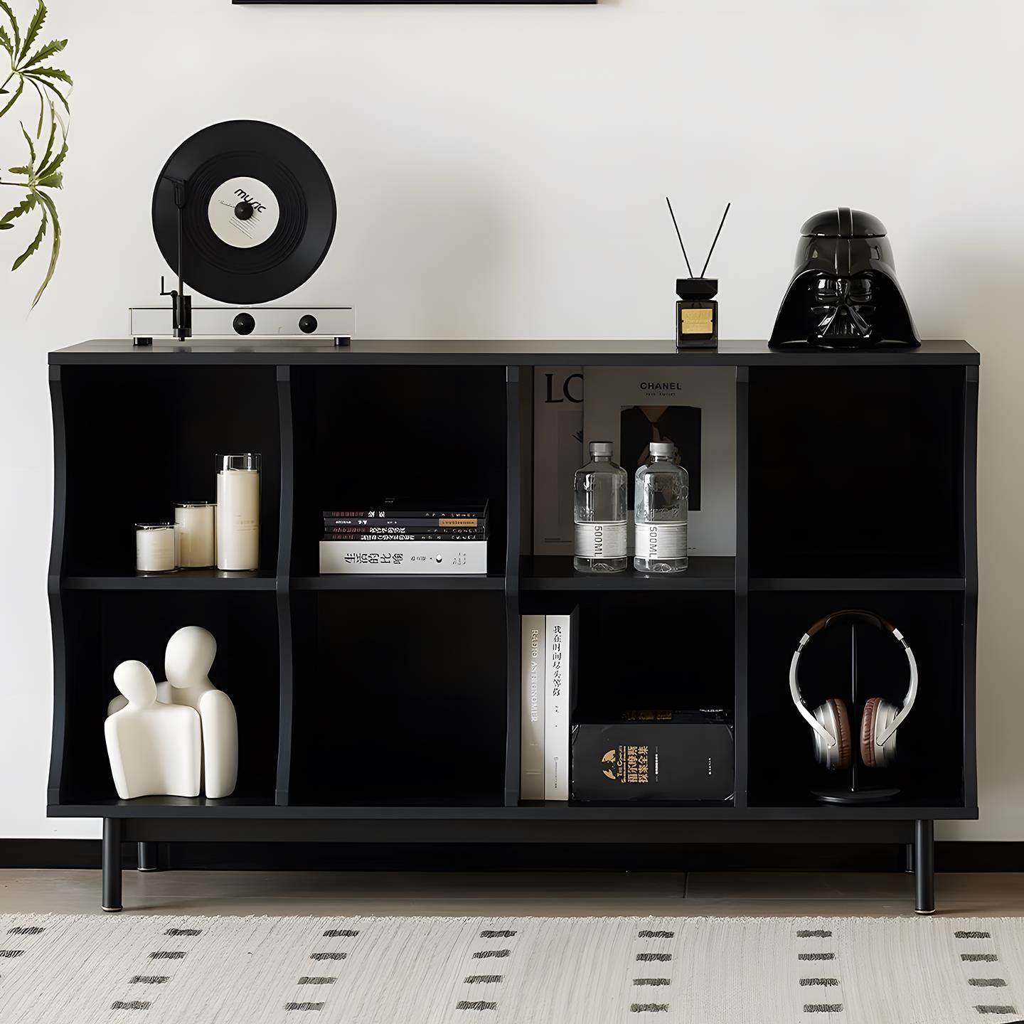 实木书柜家用落地置物架客厅收纳柜一体靠墙储物架子多层展示书架,住宅家具,单个书柜,淘宝优惠券,粉丝福利购,淘宝优惠卷