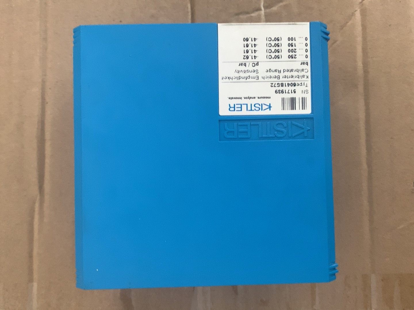 kistler 6041B水冷式缸压压力传感器