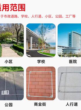 球铸铁井盖圆形77080重型D400电力0窖井下水道雨墨污水井方盖形