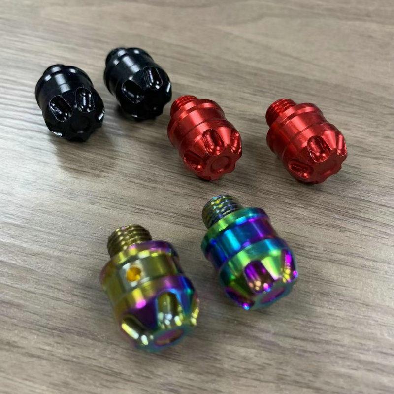 适用电动车/摩托车后视镜装饰堵头 小龟王 小牛电摩通用反光镜孔图片