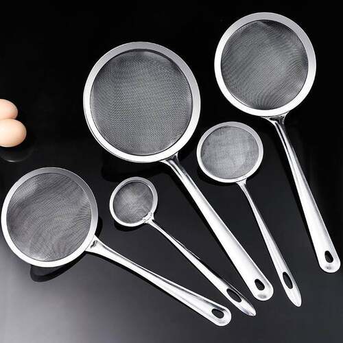 Stainless Steel Slotted Spoon, Soy Milk Filter, Ultra-fine F