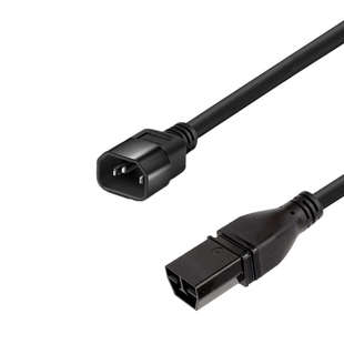 Grid转C20C14欧标英标电源线 思科服务器DC400V 直流电源线Saf