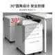 钢制活动柜三抽屉柜桌下办公文件柜收纳储物柜资料柜铁皮矮柜带锁