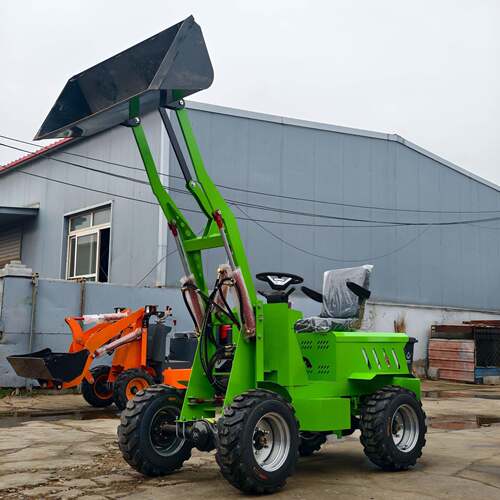 四驱全液压伸缩臂装载小铲车农用轮式小铲车工程装卸运输机装载机