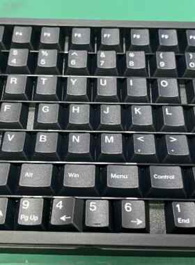 神婆原厂高度WOB全五面热升华复古灰色键帽DIY客制化机械盘个性