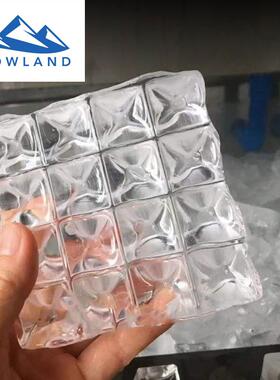雪源Snowland2吨透明方冰机酒吧/咖啡厅高端饮品店快速补