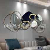 轻JYXF 件饰品挂厅壁挂墙饰金属艺 005奢客背景铁墙挂饰装