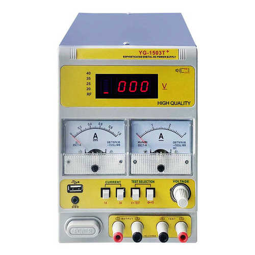 直流1502t手机工具3a15v测试显示稳压电源表可调指针维修电脑老化