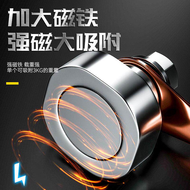 强磁搭铁神器电焊机接接地线夹 大吸力免打孔焊接接地线磁铁 接地