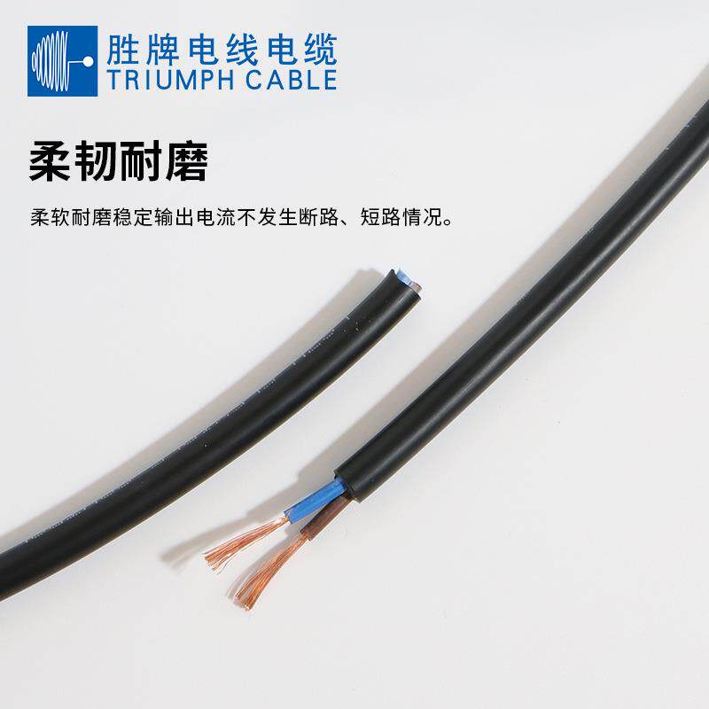 0.75/1.0mm H05Z1Z1-F无卤控制线300/500V(柔性电缆) 胜牌直销