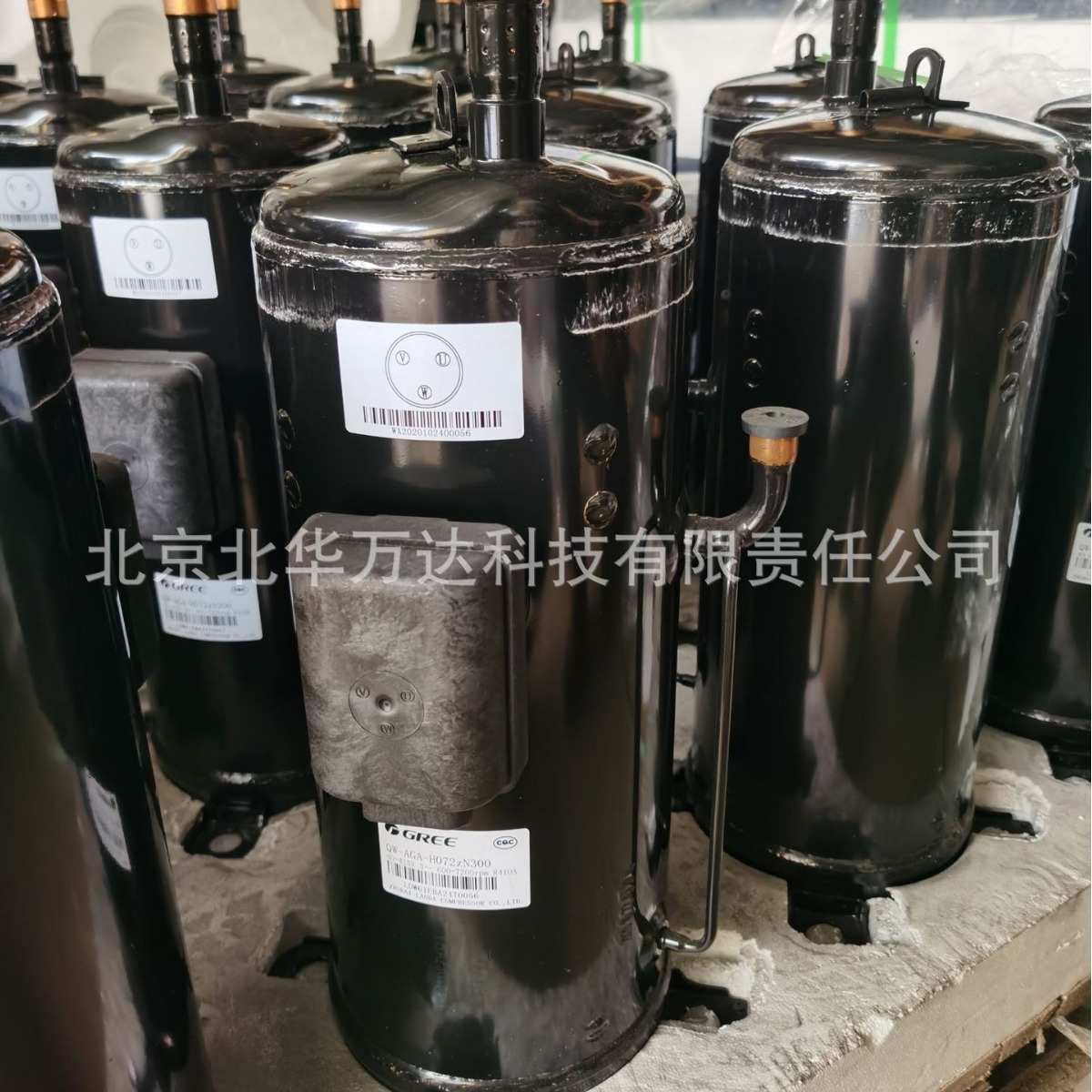 全新格力凌达变频压缩机QW-AGA-H072zN300 40-415V R410A制冷