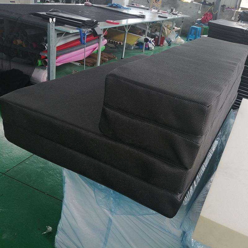 健身器材四折海绵床垫家用运动体能锻炼健身仰卧起坐垫舞蹈垫