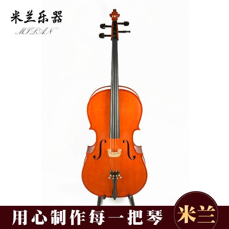 直销虎纹大提琴亮光款虎纹专业手工大提琴