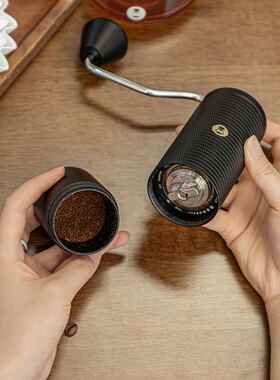 新产品|泰莫栗子C5手摇咖啡豆研磨机手摇咖啡研磨机家用手摇意大