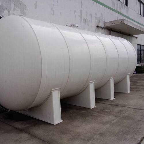 聚丙烯卧式储罐PP化工容器计量塑料储罐PPH缠绕PP贮罐立式母液罐