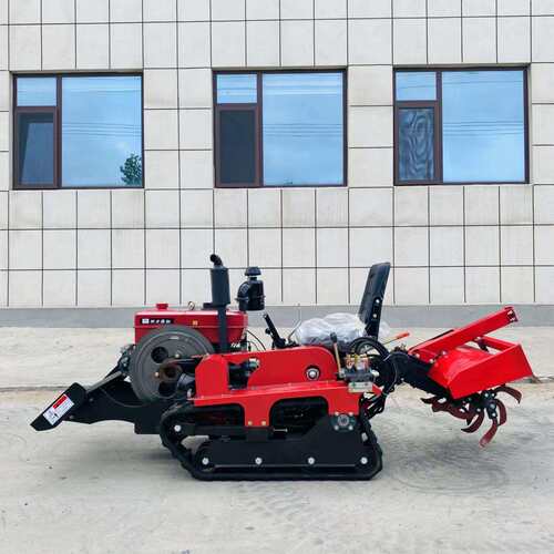 农用土履带小HT-35中用型旋耕园机一机多多属具田管理机推挖斗旋