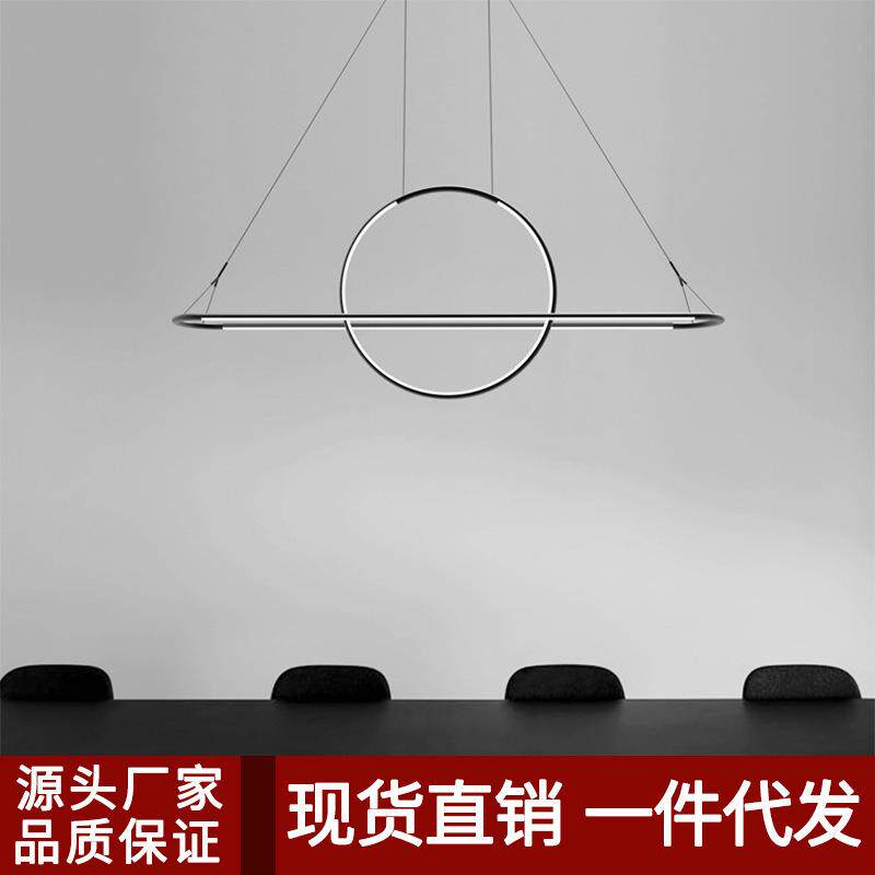 北欧餐厅led吊灯简约现代家用大气创意服装店饭厅餐桌吧台个性灯