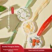 国凯汽车香薰石膏香挂衣柜天然香片汽车室内家居室内持久香除臭香