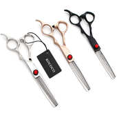 牙剪打薄剪 6.0寸 平剪刘海剪 专业理发剪 440C材质 高档美发剪刀