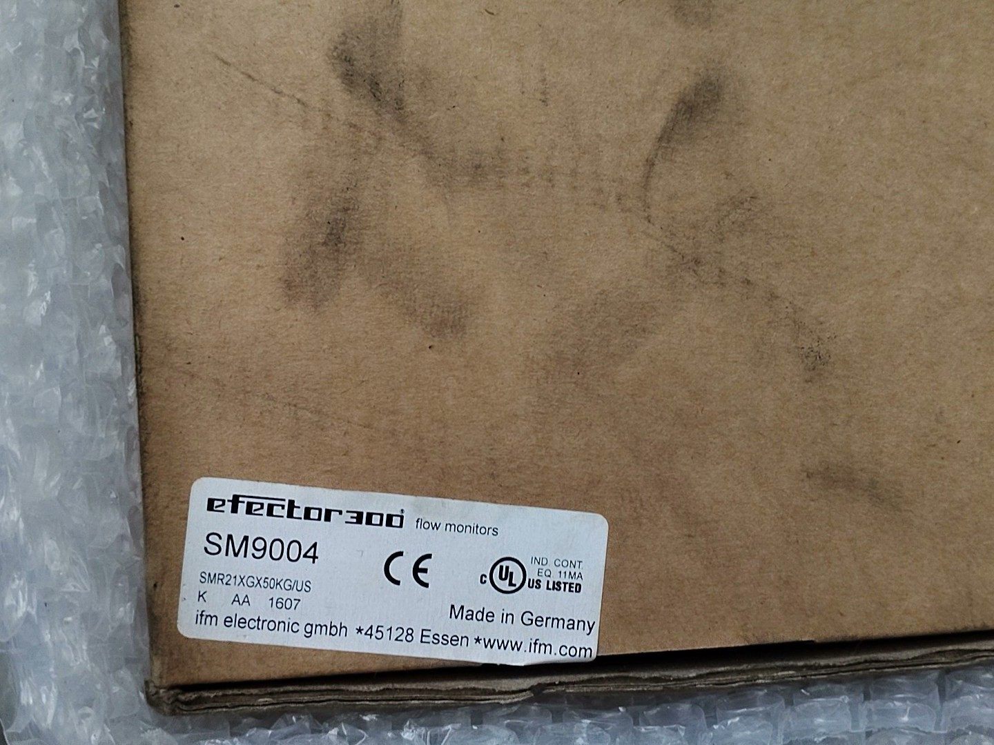 德国IFM易福门SM9004传感器，型号SMR21XGX50