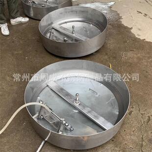 槽侧人孔不锈钢浆塔纸浆罐通风工程不锈钢侧人孔槽顶三连杆圆手轮