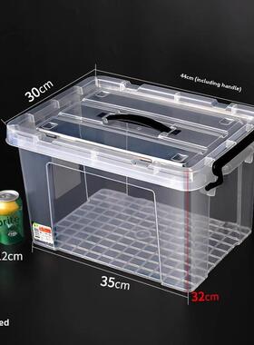 Storage box plastic box transparent dormitory organize boxes