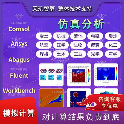 有限元仿真CAE分析CFD模拟代做Abaqus/Ansys/Fluent/Adams/lsdyna