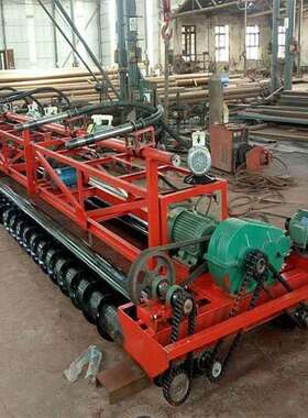 供应TYPZ-4米5棒排振振捣机混凝土路面桥面用带螺旋的振捣摊铺机