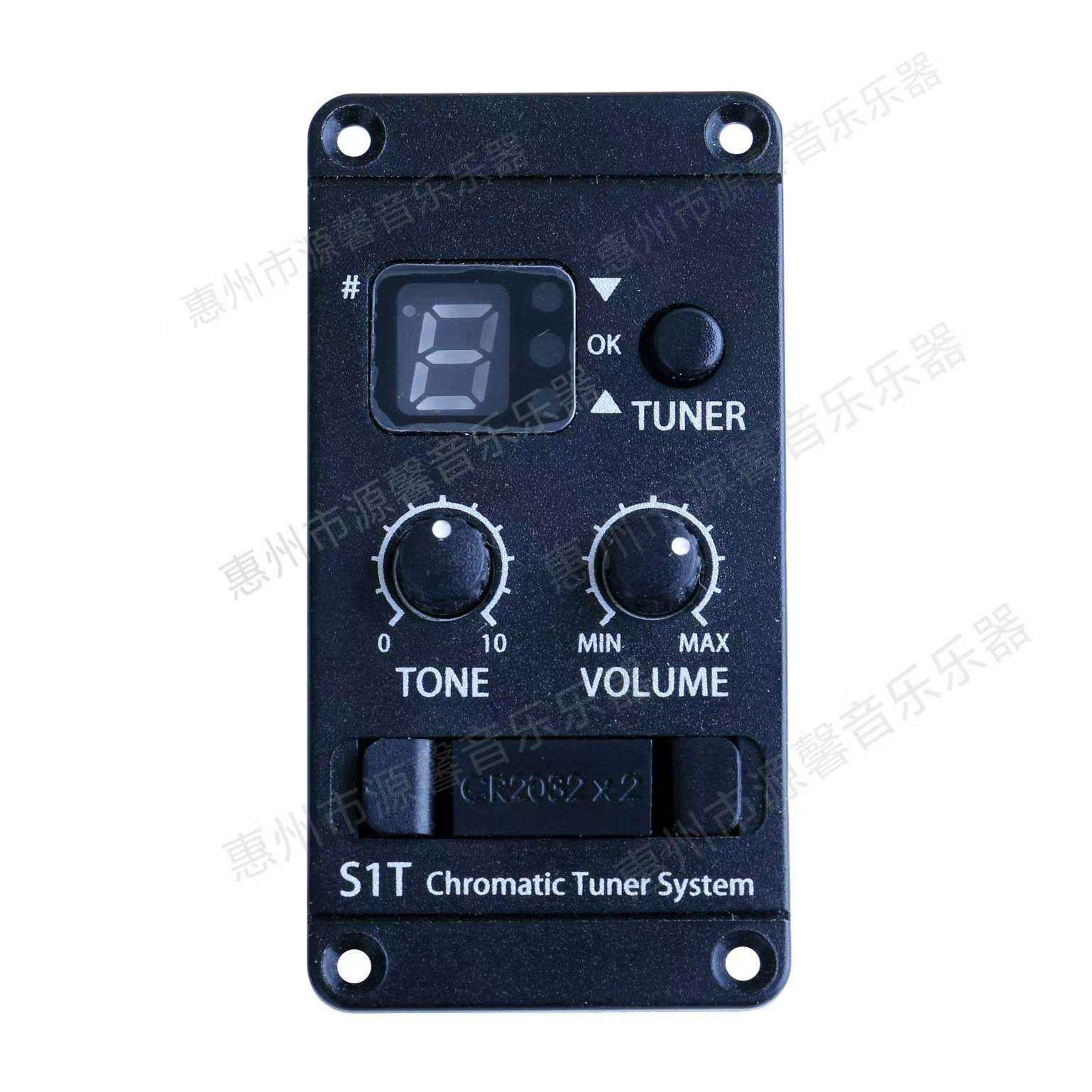 民谣古典吉他拾音器木吉他音色音量2段均衡器带调音器弹唱初学