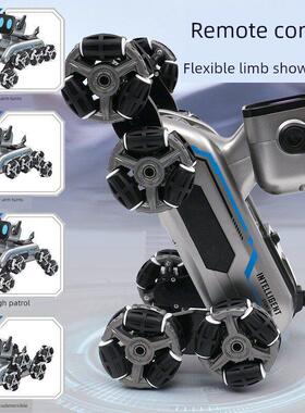 8-Wheel Stunt Smart Robotic Dog -Remote Control Toy for Kids