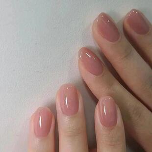 24Pcs Glue Beauty Tool with Nail Nails False Ballerina Short