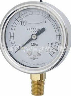 径向注油压力表-1/4-601.6山本计器