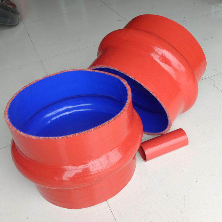 一件起订 钢丝夹布 大口径硅胶管