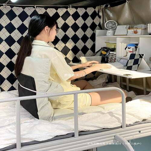 宿舍懒人沙发地毯座椅坐垫靠背椅飘窗学生床上折叠椅靠背椅子