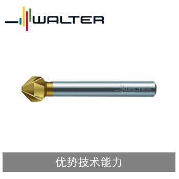 瓦尔特 HSS高速钢锪孔钻 60°，90°