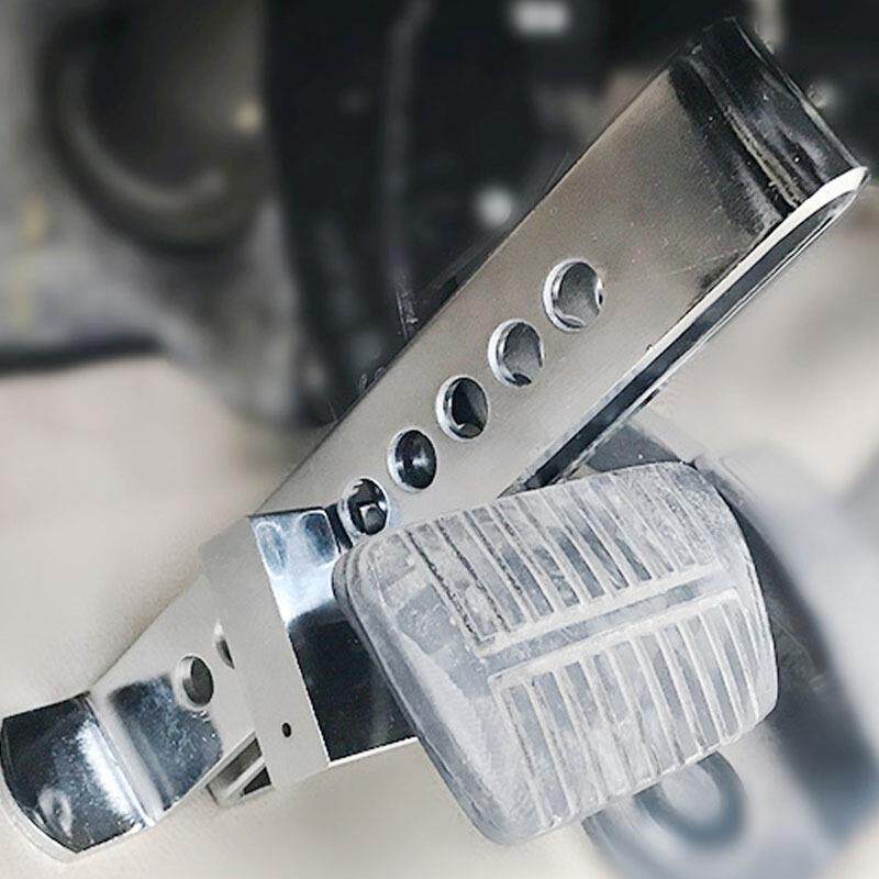 厂家直供汽车离合器锁油门锁刹车锁不锈钢材质适用各类车型防盗锁