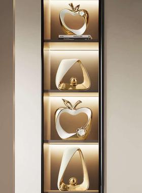 轻奢高档现代家居新房子客厅电视柜酒柜入门玄关摆件装饰品工艺品