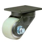 3寸PU活动怡合达J-CPM48-D80-UV锻造底座脚轮