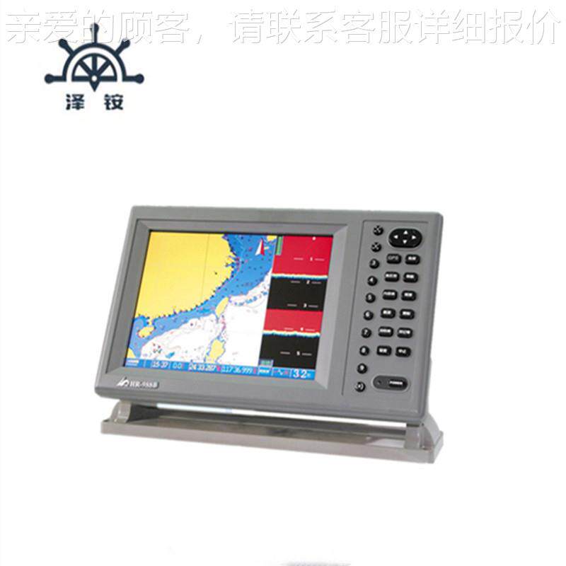 全新 -988 船用 10寸海图 鱼探 导航三合一船用仪器仪表江苏