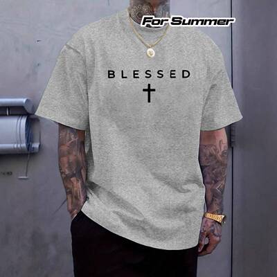 Jesus Saves Christian Graphic Tee for Men – Minimalist