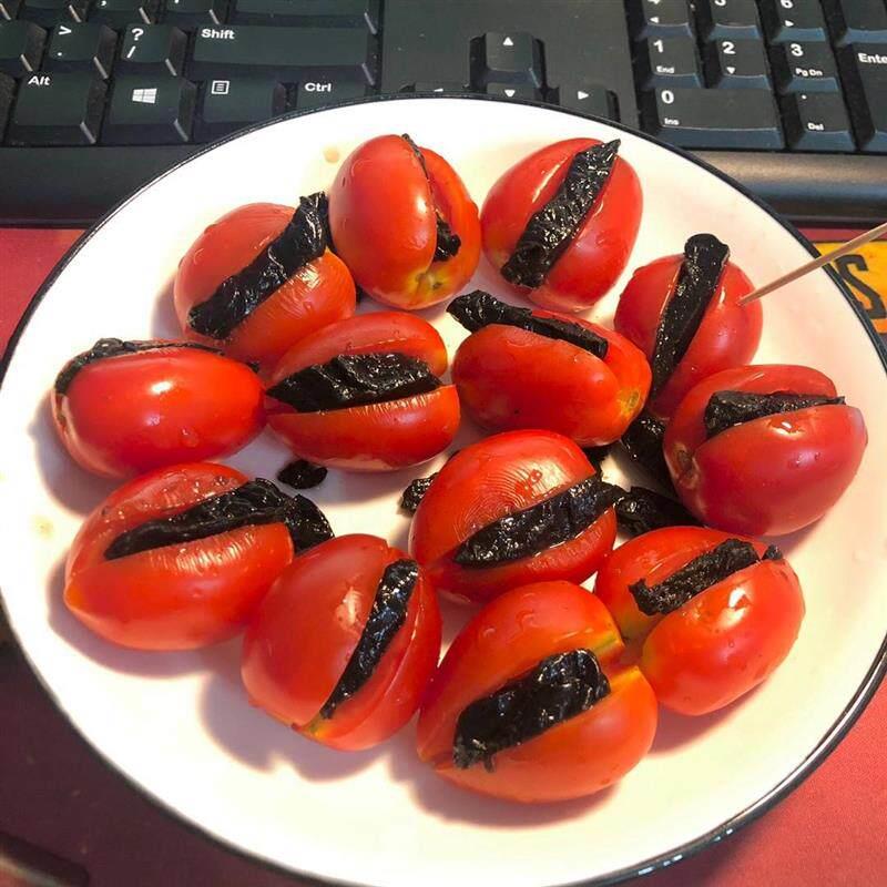 番茄乌梅条酸甜乌梅肉无核梅肉蜜饯果脯果干零食特产台湾风味
