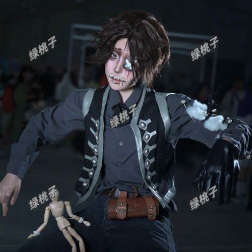 第五人格cos服木偶师马蒂亚斯cosplay新求生者游戏时装男假发鞋子