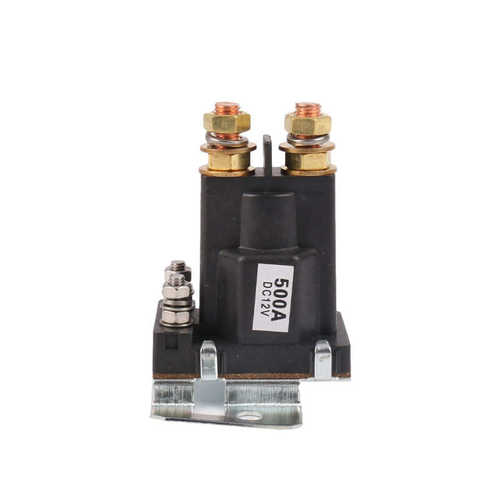 继电器继电器汽车货车 12v继电器启动长时间500a常开工作型24v