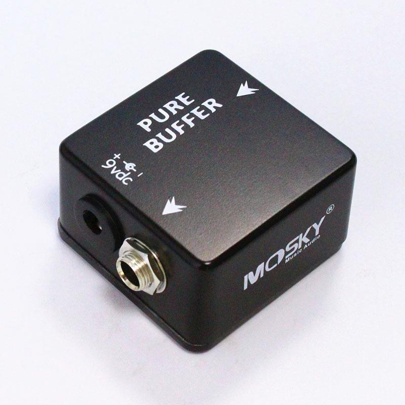 MOSKY Pure Buffer吉他效果器缓冲器True Bypass改善音染吃音问题