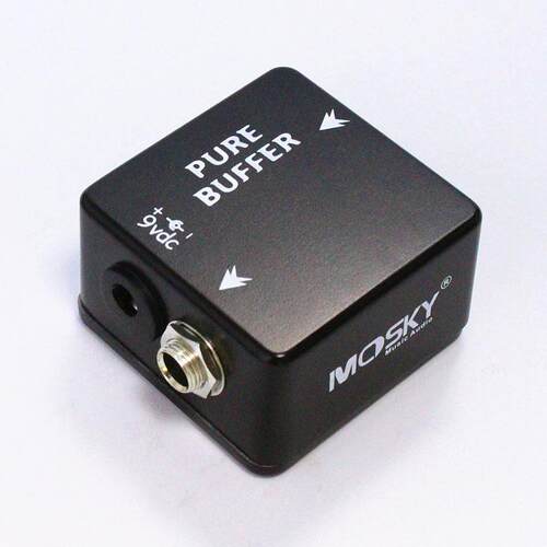 MOSKY Pure Buffer吉他效果器缓冲器True Bypass改善音染吃音问题