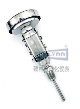 温度计万向型指针万向表盘38160mm双金属wss温度计温度计-双金属